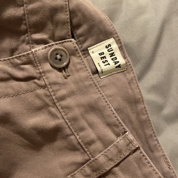 Aritzia jaden pant colour: gd turner taupe size: 00 - Picture 4 of 4
